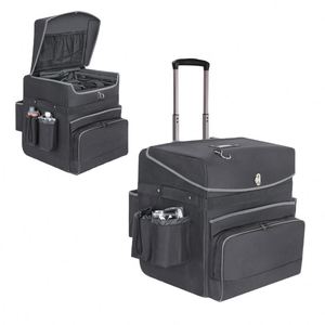 BSCI Factory Factory Wholesale Large Capacity Waterproof <b>Portable</b> Wheeled Multi-layer Storage Camera Luggage <b>Trolley</b> Case - Product Image 1