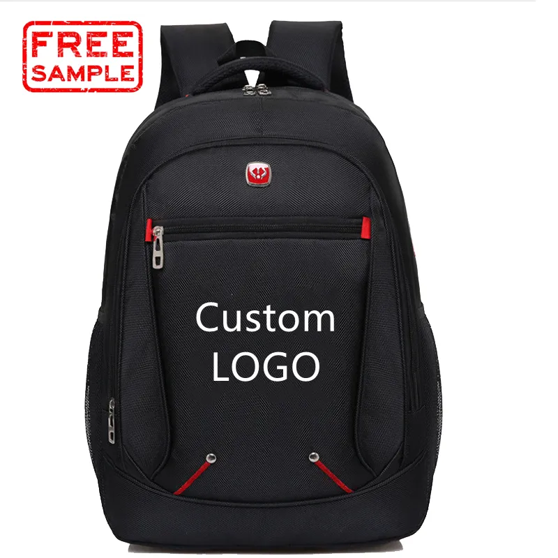 Herren Oxford Sporttasche Reise rucksack Business Computer Tasche Laptop Rucksack Benutzer definiertes Logo