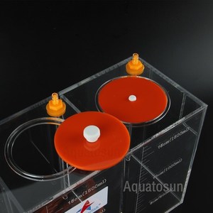 Balde de Armazenamento de Líquidos Acrílico Estrela-do-mar Vermelha de 5 Litros para Uso com Bomba Dosadora - Product Image 6