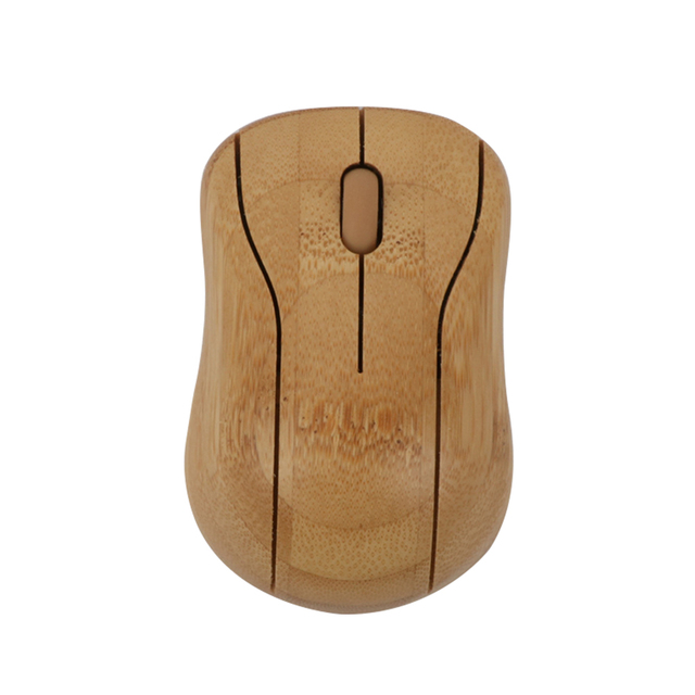 Wooden Mouse BT 2.4G Wireless Mouse Combos Ultra Slim Portable Rechargeable Wireless Mouse With USB Micro Receiver