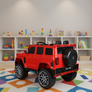 Commercio all'ingrosso 12V motore telecomando auto elettrica stile 2 posti per i bambini 6-8 anni ruota di plastica per i ragazzi e le ragazze - Product Image 4