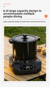 Machine à <span class=keywords><strong>Fufu</strong></span> 6L en Acier Inoxydable, Pilon Automatique pour <span class=keywords><strong>Fufu</strong></span>, Robot Culinaire Africain pour Manioc, Foutou, Plantain – Ghana, Nigéria - Product Image 2