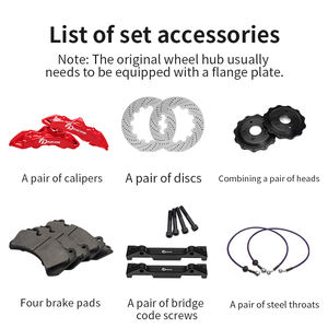 Kit <span class=keywords><strong>de</strong></span> <span class=keywords><strong>frein</strong></span> <span class=keywords><strong>de</strong></span> voiture <span class=keywords><strong>de</strong></span> pièce d'auto personnalisée spéciale haute Performance ensemble étrier <span class=keywords><strong>de</strong></span> <span class=keywords><strong>frein</strong></span> amélioré et modifié <span class=keywords><strong>2</strong></span>/4/6pistons pour Renault - Product Image 6