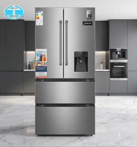 C 628L Household 4 French Doors Air-cooled Frost-free Smart Gray Water Dispenser Refrigerator <b>Fridge</b> <b>Fridges</b> for Home Refrigerat - Product Image 1