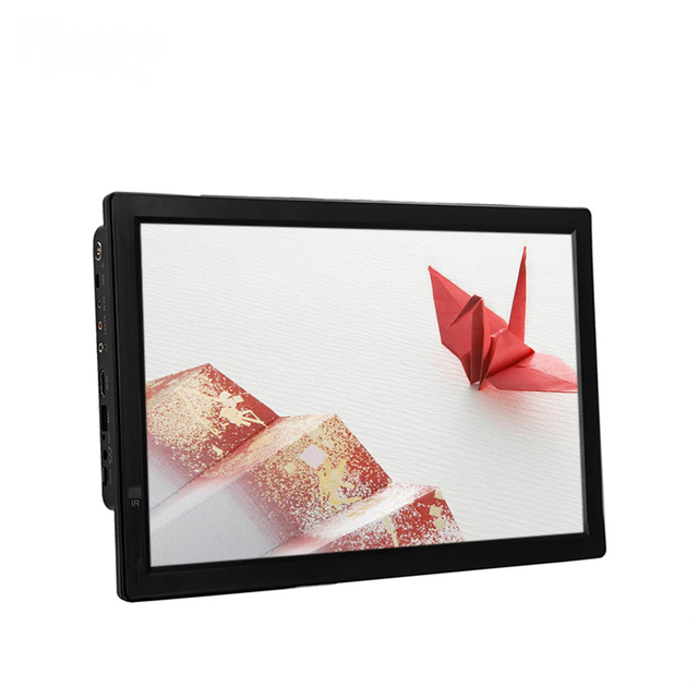 High Quality 14 Inch Portable TV Analog Digital TV With Battery AV TV USB HDM Input