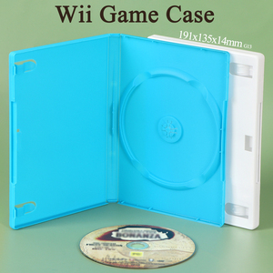 YUZMEI - Caja de Repuesto para Juegos de Wii, 14 mm, Premium, para DVD y CD, Compatible con Wii U, <span class=keywords><strong>PS4</strong></span>, Xbox 360, Caja para Juegos de un o dos Discos, Carcasa para PS5 - Product Image 1