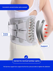 <span class=keywords><strong>Cintura</strong></span> Lombare Hot Press Tennis per Distensione del Disco Lombare, Protrusione della Colonna Vertebrale, Supporto per il <span class=keywords><strong>Dolore</strong></span> Lombare, Allargata e Traspirante - Product Image 2