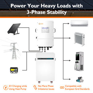 <span class=keywords><strong>Pl</strong></span>- 51.2v 16kwh con Inverter Integrato da 12kw Trifase 220v 230v/380v Tutto in Uno + Bilanciatore Attivo +5A + MODULO WIFI + DDP - Product Image 5