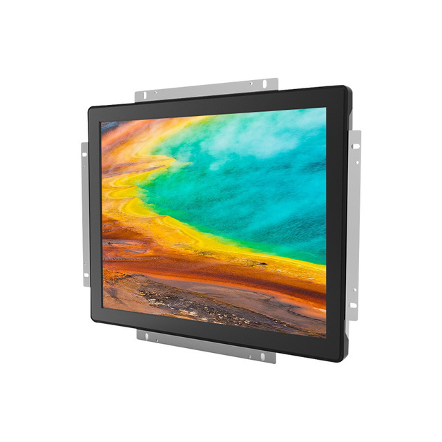 Industrial Integrated 19 Inch Waterproof USB/RS232 Interface Capacitive Touchscreen Monitor Open Frame Display with Metal case
