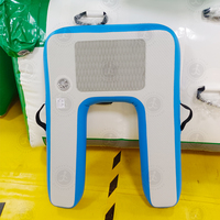 Jeu aquatique pour animaux de compagnie, tapis de natation gonflable pour chien, rampe flottante, échelle, ponton pour piscine