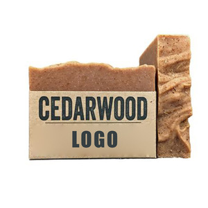 OEM Tự Nhiên Thuần Chay Manly Gỗ Thơm Tuyết Tùng Citrus Xà Phòng Cho Nam Giới - Product Image 2