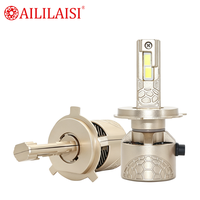 Ampoule LED à double faisceau H4 H7 H11 9005 9006 12000lm 6000K 60W Tout-en-un Faisceau précis Refroidissement efficace Toutes conditions météorologiques pour phare de voiture