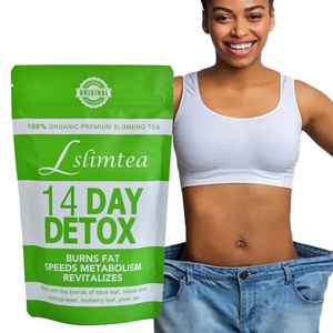 Chinaherbs Tè Dimagrante 100% Naturale e Senza Glutine a Base Vegetale, Etichetta Privata, Tè Dimagrante 14 Giorni - Product Image 1