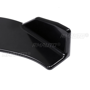 Black Univesal Car Front Bumper <b>Splitter</b> Lip Diffuser Protector Cover Guard for Hyundai for Veloster 2012-2020 ABS Bumper Lip - Product Image 6