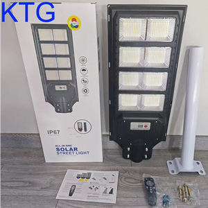 Luz solar exterior de 500W Luz alimentada por energía solar de 5000W <span class=keywords><strong>3</strong></span> en una luz con panel solar - Product Image 1