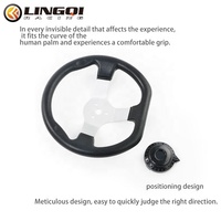 LING QI 270MM/10.63 "Volant de guidon en mousse PU pour Kart Go- Kart Buggy Racing Cart Accessoires