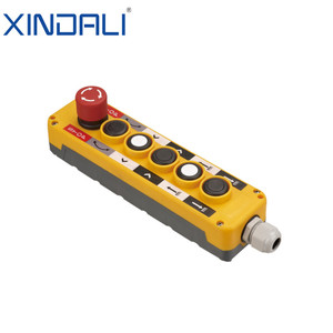 XDL10-EPBS6 <span class=keywords><strong>6</strong></span> Nút Crane Lift Thông Minh Tùy Chỉnh Đẩy Hộp Thiết Bị Mặt Dây Chuyền Điều Khiển Từ Xa Trạm - Product Image 2