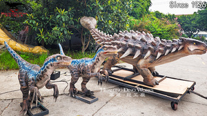 Dinosaure animatronique hautement réaliste pour parc à thème préhistorique - Product Image 3
