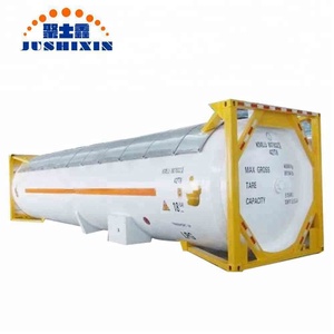 Almacenamiento de presión criogénica de silos de acero inoxidable de 20 pies ISO Lair / Lin / Lox / N2O / metano / etileno Conte - Product Image 5