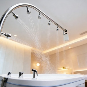 Lotion de Bain et de <span class=keywords><strong>Massage</strong></span> Corps Entier pour Salon de Beauté, Gommage Corporel Spa, Lavage à l'Eau, Lit de Douche <span class=keywords><strong>Vichy</strong></span> - Product Image 3
