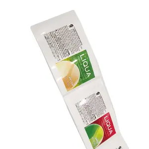 Etichette per la stampa di etichette a colori materiali alimentari sicure