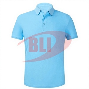 Camiseta de Manga Corta para Hombre, Corte Ajustado, de Alta Calidad, para Deporte, Golf, Casual, Transpirable, de Secado Rápido, 100% Algodón - Product Image 6