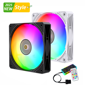 Lovingcool 120mm ARGB RGB hava PC Fan <span class=keywords><strong>CPU</strong></span> soğutucu ve oyun radyatör işlemci bilgisayar Atx durumda soğutma hayranları ile - Product Image 6
