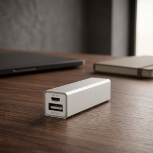 พาวเวอร์แบงค์ความจุสูง 2200mAh ไม่มีแบรนด์ พร้อมปลั๊ก ช่องเสียบ USB คู่ สำหรับปลั๊กไฟแบบ USA & Japan รุ่น 123492-2 - Product Image 2