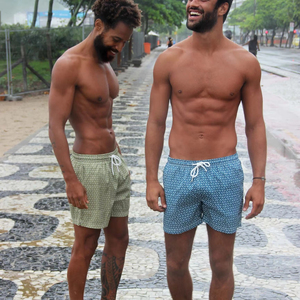 Fabricación de Marca Privada Personalizada, Tela Reciclada, Elástica en 4 Direcciones, Impresión, Secado Rápido, Shorts de Baño para Hombre, Trajes de Baño - Product Image 3