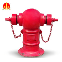 Bouche d'incendie du système d'eau de protection contre les incendies DN80 DN100 DN150