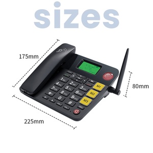 Téléphone à gros boutons pour les personnes âgées, numérotation à une touche pour les malvoyants - Sonnerie amplifiée avec haut-parleur puissant pour les malentendants - Product Image 4