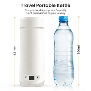 Botella de agua eléctrica portátil de nuevo diseño de 350ML, calentador multiusos, hervidor de viaje con apagado automático - Product Image 3