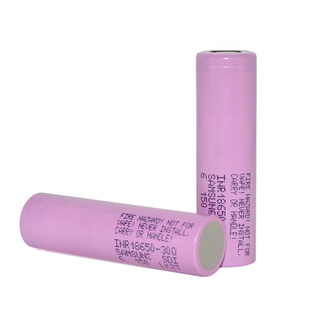 18650 Battery 3000mAh 3.7V 18650 Cylindrical Lithium Ion Battery for Samsung 30Q Durable and Reliable