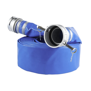 Tuyau flexible en PVC de 4 pouces, tuyau d'irrigation plat de 6 pouces, tuyau de décharge d'eau plat, 8 bars, 10 bars pour l'irrigation des jardins - Product Image 1