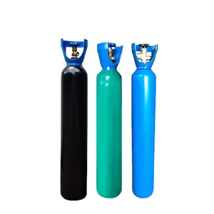 Factory Price 6.67L/7L 140mm Diameter Industrial Gas Tank Small Gas Cylinder High Pressure Oxygen Nitrogen Argon Gas Bottle