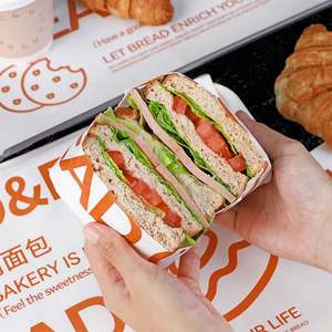 Customizable Disposable Baking <b>Paper</b>, Food-grade Single-sided Coated <b>Paper</b>, Suitable for Sandwich and Bread Packaging - Product Image 1