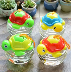 Wholesale plastic fish tank QQ fish bottle toy small turtle jellyfish bottle tank