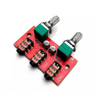 Taidacent Répartiteur de signal audio passif, Hub AUX, Sélecteur de signal, Distributeur, Commutateur de source audio 1 entrée <span class=keywords><strong>2</strong></span>/4 sorties avec bouton de volume - Product Image 5