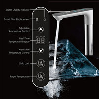 Robinet double pour eau chaude et froide par osmose inverse numérique Tds électrolytique multifonctionnelle intelligente pour la maison