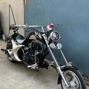 Motocyclette Wolverine Retro 200CC à deux cylindres d'occasion, élégante, de type locomotive, Motos à essence, Sportbikes populaires, Streebike - Product Image 1