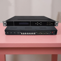 Modulateur RF Q2 DTV Headend HD/AV/RF vers RF, Encodeur MPEG-2/H.264/H.265, 8/16/32 sorties RF DVB-C QAM ou DVB-T/ISDB-T/ATSC
