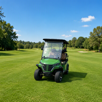 Voiturette de golf à 4 roues, nouvelle conception, alimentée au lithium, avec capacité 4x4, adaptée à une utilisation urbaine et tout-terrain
