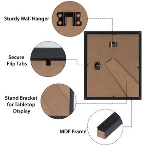 Wholesale <b>A4</b> Mdf Picture Walnut Wood Grain, 21X29.7Cm Certificate <b>Frame</b> Factory Price, Custom Logo Oem Bulk Supply <b>for</b> B2b - Product Image 3
