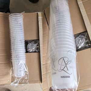 Flûtes à champagne en plastique transparent de 12 oz, 16 oz, 5 oz, 150 ml, gobelets jetables pour toast et mimosa, gobelets imprimés avec monogramme et armoiries pour concert - Product Image 4