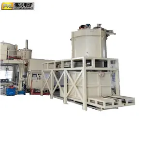 china automatic vertical alloy aluminum solid solution furnace for heat treatment