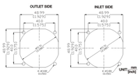 Ventilateur PWM haute vitesse 50x50x25mm 5V 50mm 5025 à double roulement à billes, ventilateur axial DC 5V 12V 24V