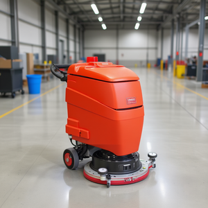 Lavasciuga Pavimenti Commerciale Sm860 con 34 Spazzole Doppie, Serbatoio di Scarico da 37 Galloni, Batteria Ricaricabile 24V, Senza Risciacquo - Product Image 2