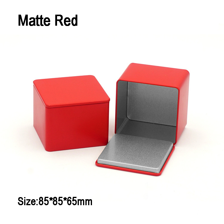 สีแดงด้าน ขนาด L85*W85*H65 มม.