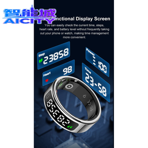 Anillo Inteligente AICITY con Alertas <span class=keywords><strong>de</strong></span> Vibración para Monitoreo <span class=keywords><strong>de</strong></span> Actividad, Sueño y Recordatorio <span class=keywords><strong>de</strong></span> Salas <span class=keywords><strong>de</strong></span> Espera - Product Image 3