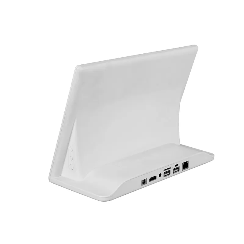 Quiosque Android Tablet 10 Polegadas para PC Desktop Dispositivo de Avaliação do Cliente em forma de L Tablet Tela de toque